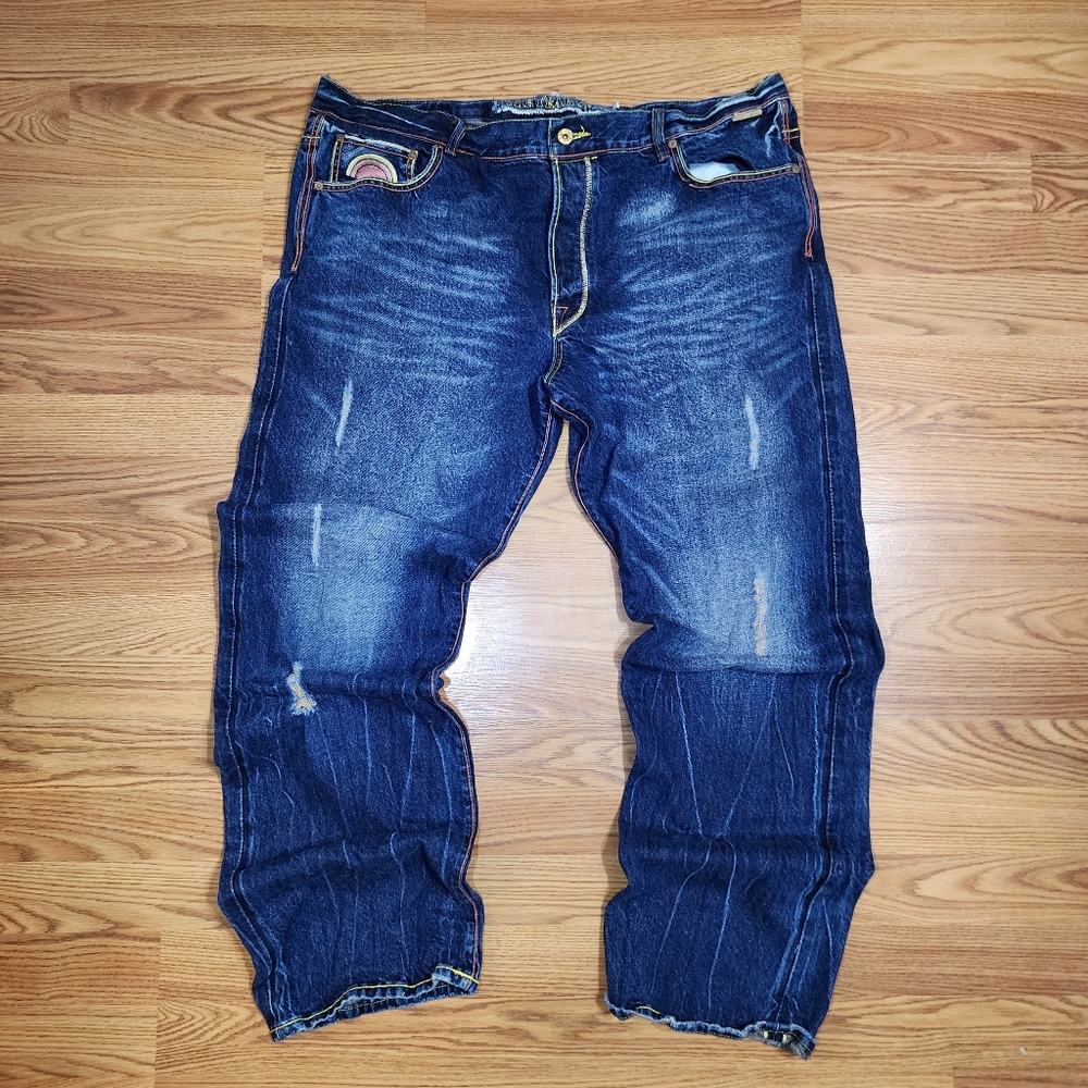 Goldline Selvedge Men's Jeans Size 44 Japanese Denim The Year Of Pig Y2k Retro